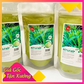 Bột lá nếp (gói 50g), bột lá dứa sấy lạnh nguyên chất, nguyên liệu nấu chè, xôi, thạch rau câu