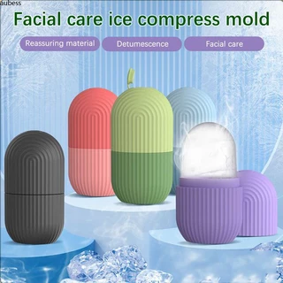 Ready Ice Face Roller Ice Pack Chăm Sóc Da Dụng Cụ Làm đẹp Khay Làm đá Viên Silicone Khuôn đá Quả Bóng đá Con Lăn Mặt Máy Mát Xa Mặt Chăm Sóc Da Mặt Serein