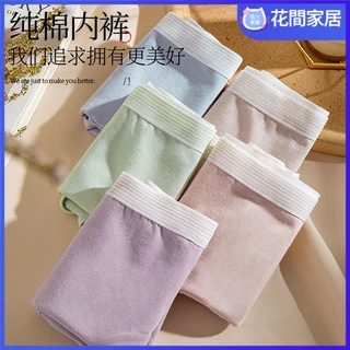 Quần Lót 100% cotton Lưng Vừa Kháng Khuẩn Thoải Mái Phong Cách Nhật Bản Cho Nữ