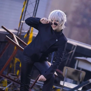 gojo satoru cosplay Jujutsu Kaisen cosplay Gojo cosplay Costume Gojo Satoru cosplay Comic Exhibition cosplay