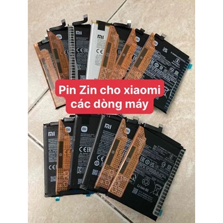 Pin Zin Xiaomi các dòng -Pin Xiaomi BN31-BN40-BN43-BN44-BM52-BN5A-BP42-BN46-BN51-BM3J-BM4J-BN4A-BM4F-BM4E