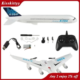 Kisskitty Máy Bay Điều Khiển Từ Xa a380 airbus rc 2.4ghz Bằng Xốp epp rc