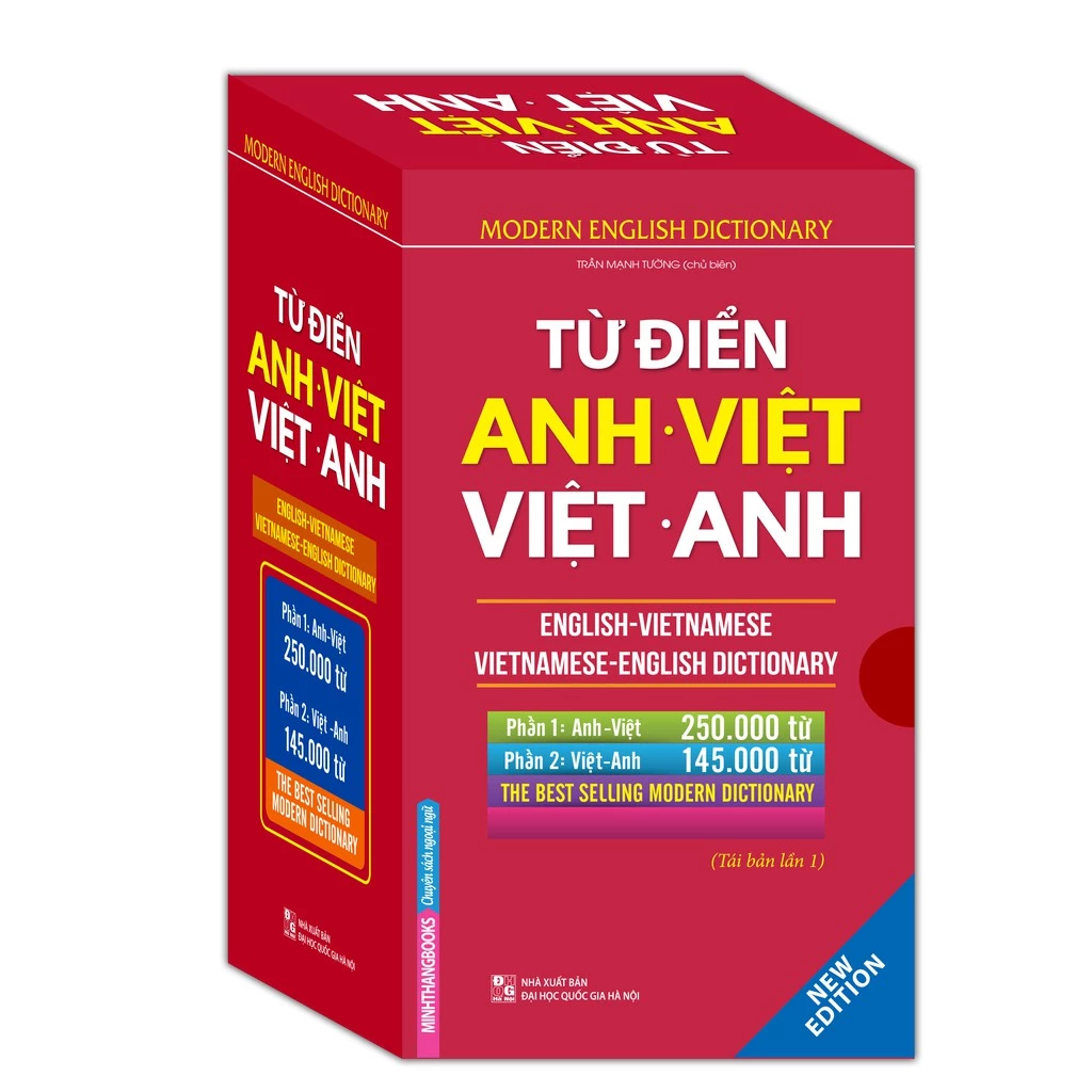 Sách - Từ điển Anh Việt - Việt Anh (bìa mềm tái bản 01) (MT)