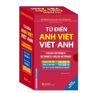 Sách - Từ điển Anh Việt - Việt Anh (bìa mềm tái bản 01) (MT)