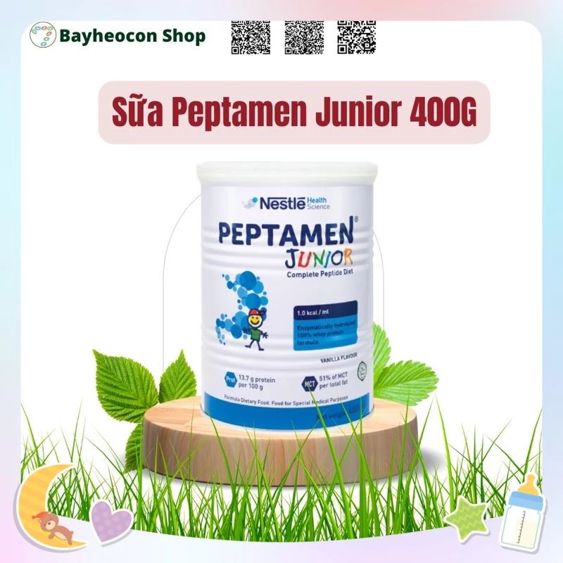 [Date 2025] Sữa Nestlé Peptamen Junior 400g