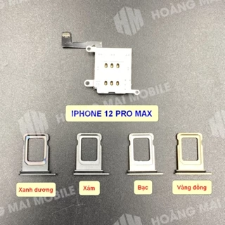 Combo độ 2 sim vật lý cho 12 Pro Max (ổ và khay 2 sim)