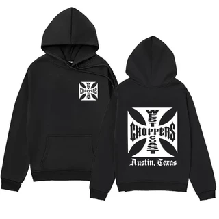 Áo Hoodie In Logo West Coast Iron Choppers Thời Trang Mùa Thu Cho Nam Và Nữ Y2K