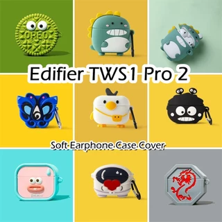 Vỏ Bảo Vệ Hộp Sạc Tai Nghe Edifier TWS1 Pro 2 Bằng Silicon Họa Tiết Hoạt Hình Anime Dễ Thương