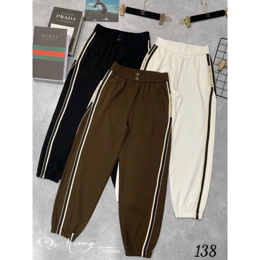 Quần Jogger Nữ Umi Hàn Cao Cấp Chống Bai Co Giãn 4 Chiều Quần Bom Cạp Chun