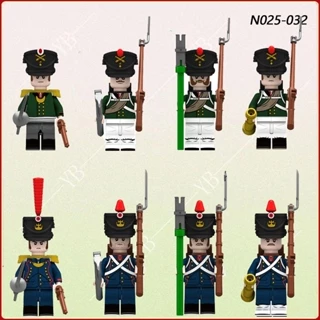 Đồ chơi trẻ em dòng napoleon thời trung cổ khối pháo minifigures đồ chơi giáo dục