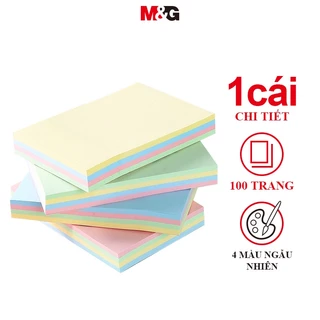 M&G giấy note ghi chú  Ghi Chú Đầy Màu Sắc 100 Bộ 76 * 51mm