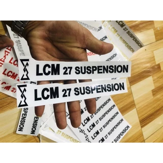 Cặp 2 tem LCM 27 Suspension dán phuộc