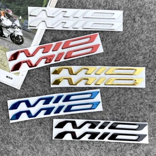 Nhãn Dán logo 3d Bằng Nhựa resin Trang Trí Thân Xe Mô Tô yamaha mio Sport mio i 125 mio soul