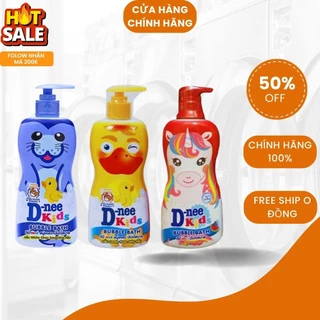 (Nhập khẩu) Sữa Tắm Dnee-Kid Hình Thú 400ml - Sữa tắm an toàn cho bé yêu ..