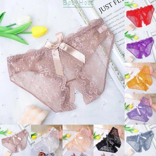 【Big Discounts】Women Lace Panties Crotchless Underwear Thongs Lingerie Knickers G-string Briefs#BBHOOD