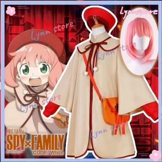 Cod Anya Forger Bộ Tóc Giả Cosplay Nhân Vật Anime Spyxfamily CODE: White Anya Loid Yor Dễ Thương