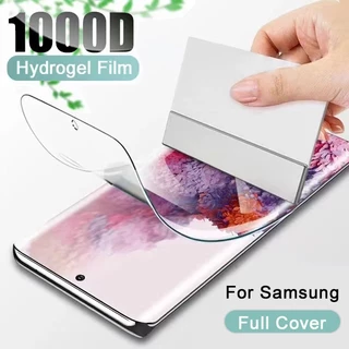 Samsung Galaxy S21 S22 S23 S20 S10 S9 S8 Ultra Plus Fe Note 8 9 10 20 Plus Màn Hình Bảo Vệ Màng Thủy Gel Mềm