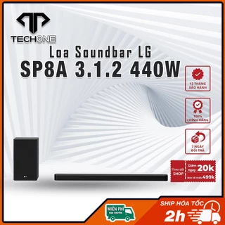 [FREESHIP TOÀN QUỐC]Loa thanh Soundbar LG 3.1.2 SP8A 440W Chính hãng