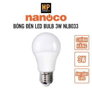 Bóng đèn LED Bulb Nanoco 3W 5W 7W
