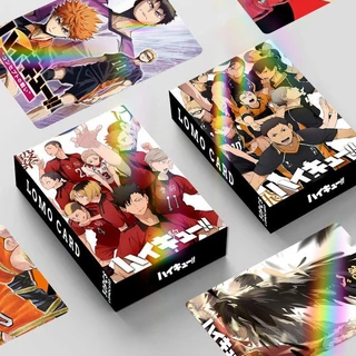 Haikyuu!! Laser Flash Lomo Card Double-sided Color Printing Photocard