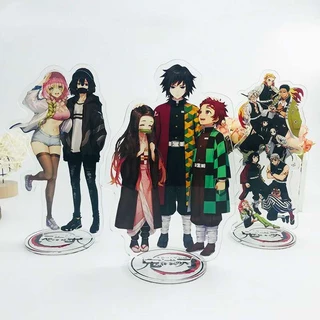 Mô hình Standee Anime Demon Slayer Keychain Kimetsu no Yaiba Kamado Tanjirou Two-sided Acrylic Stand Cartoon Figure