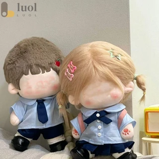 Luol Bộ Đồng Phục Học Sinh Hóa Trang Màu Xanh Dương 20cm Cho Búp Bê