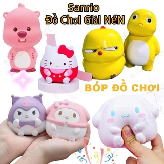 ✨✨đồ Chơi Rồng Cảm Xúc Màu Vàng Siêu Xinh Xắn Sanrio Đồ Chơi Xốp Squishy Giảm Stress Hình Cục Bông Dễ Thương Cho Bé