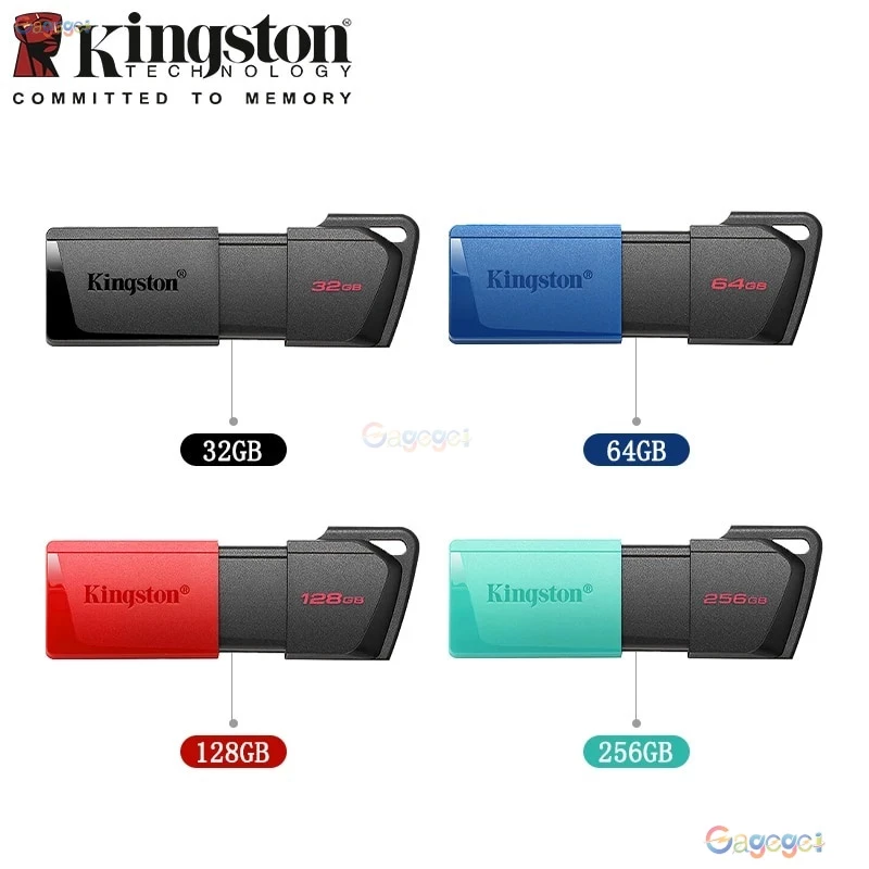 Kingston Chính Hãng USB 3.2 256GB 128GB 64GB 32GB USB Flash Drive DataTraveler Exodia USB Flash Drive