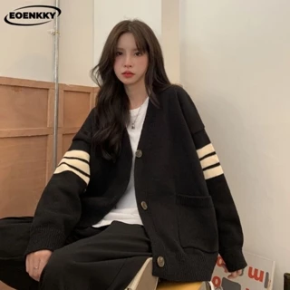 EOENKKY Áo Len áo khoác cardigan  Thời trang hàn quốc Phong cách Đẹp Thời trang Hàn Quốc WMY239076L 37Z230915