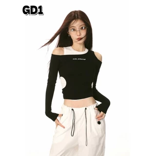 Girl's Paradise.VN áo phông áo thun nữ croptop baby tee Comfortable Dễ thương Minimalist Thời trang WMY239344938Z230923