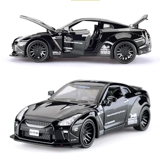 Mô Hình Xe Ô Tô nissan skyline ares gtr r34 r35 Tỉ Lệ 1: 32