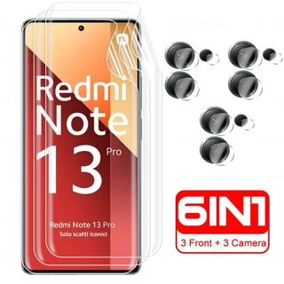 Kính Cường Lực Bảo Vệ Camera 6 Trong 1 Cho Xiaomi Redmi Note 13 Pro 13Pro 2024 Redmi Note13Pro 4G