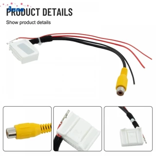 【Anna】For Toyota Adapter Cable Camera Video Easy Installtion Brand New High Grade