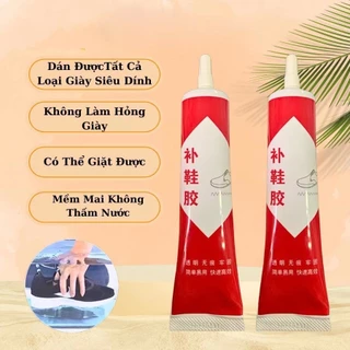 Keo Dán Giày Trong Suốt Siêu Dính Đa Năng Chính Hãng Chuyên Dụng Cho Giày Dép Thể Thao An Toàn Cho Da 60ml