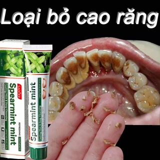 "Kem đánh răng làm trắng răng loại bỏ cao răng hôi miệng tẩy ố vàng 100g - An toàn, giúp làm mới hơi thở khử mùi"