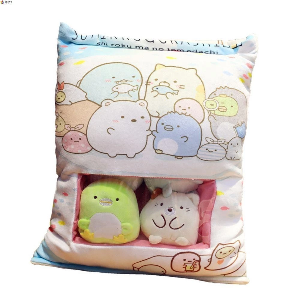 Gối Ôm Nhồi Bông Mềm Mại Hình Sumikko Gurashi Sáng Tạo Trang Trí Nhà Cửa