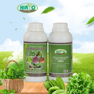 Phân bón hữu cơ dịch trùn quế Hiryo ( 500ml ) - cung cấp dinh dưỡng cho các loại cây trồng