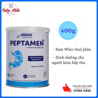 [Date 3.2025] Sữa Nestle Peptamen hỗ trợ cơ thể tăng hấp thu đạm, chất béo Lon 400g