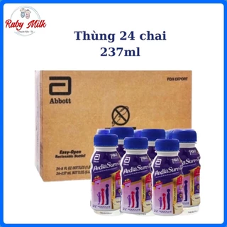 [Date 1.2025] Thùng 24 Chai Sữa Pediasure pha sẵn 237ml Vani