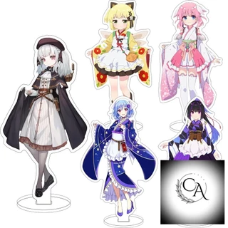 Mô hình Standee Cartoon Anime Prima Doll Haizakura Karasuba Retzel Phụ kiện trang trí để bàn góc học tập