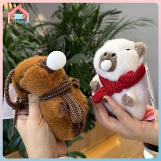 Móc khóa động vật Đồ chơi Capybara mềm Quà tặng sáng tạo cho bé gái