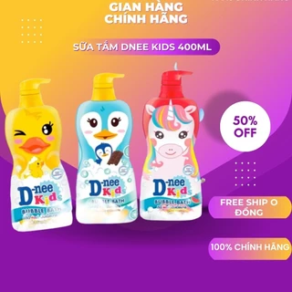 (Nhập khẩu) Sữa Tắm Dnee-Kid Hình Thú 400ml - Sữa tắm an toàn cho bé yêu ..