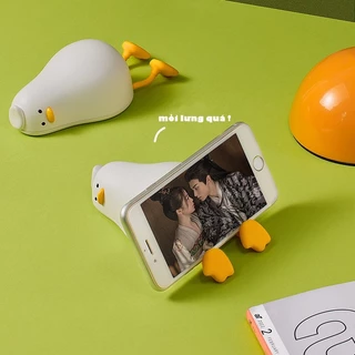 Pin Sạc Dự Phòng Ấm Tay Vịt AMAZING KIDS Kiêm Giá Đỡ 4000mAh Sưởi Ấm Tay Cổng USB Hình Chú Vịt Lười