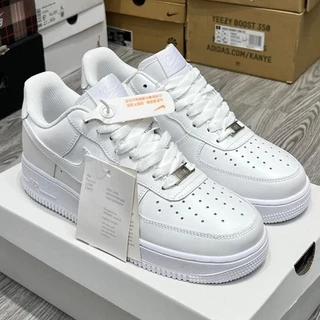 Giày Thể Thao Nike Air Force 1 Full Trắng Nam Nữ, Sneakers  AF1 Trắng Đế Air Bản Cao Cấp Fullbox