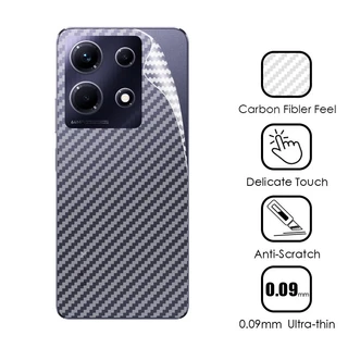 Lưng Miếng Dán Sợi carbon Mềm Bảo Vệ Chống Trầy Cho infinix note 30 pro vip hot30i hot30 2023