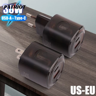 Cốc Sạc Nhanh PD 30W USB + Type-C Cho Điện Thoại