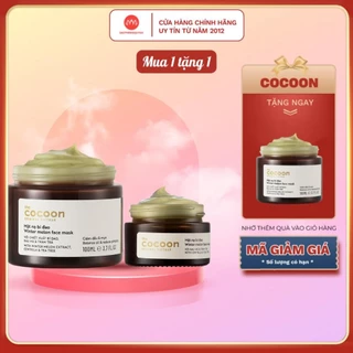 Mặt nạ bí đao Cocoon Mask TheCocoon Hỗ Trợ Giảm Dầu Và Mụn Winter Melon Face 30ml - 100ml mua 1 tặng 1 chính hãng