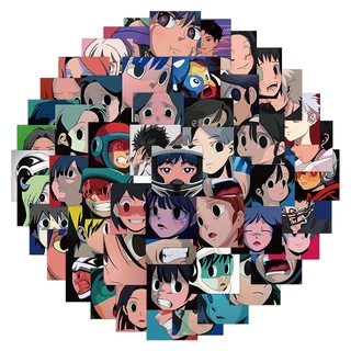 Bộ 99 Miếng Dán Trang Trí Điện Thoại Chống Thấm Nước Hình anime Nhật Bản aokizy
