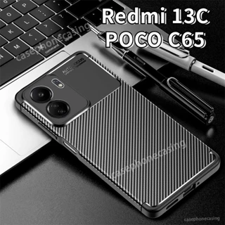 Vỏ Bao Da Điện Thoại Chống Sốc Sợi carbon Cho xiaomi redmi 13c 13 c redmi13c poco c65 c 65 pococ65 4g 2023 Ốp