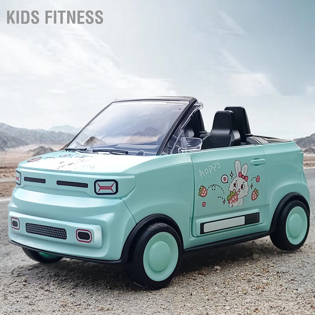 Kids Fitness Trẻ em Thu Nhỏ Roadster Xe Ô Tô Mô Hình Kéo Lại Hoạt Thực Tế Nhựa Đồ Chơi cho Bé Trai Gái